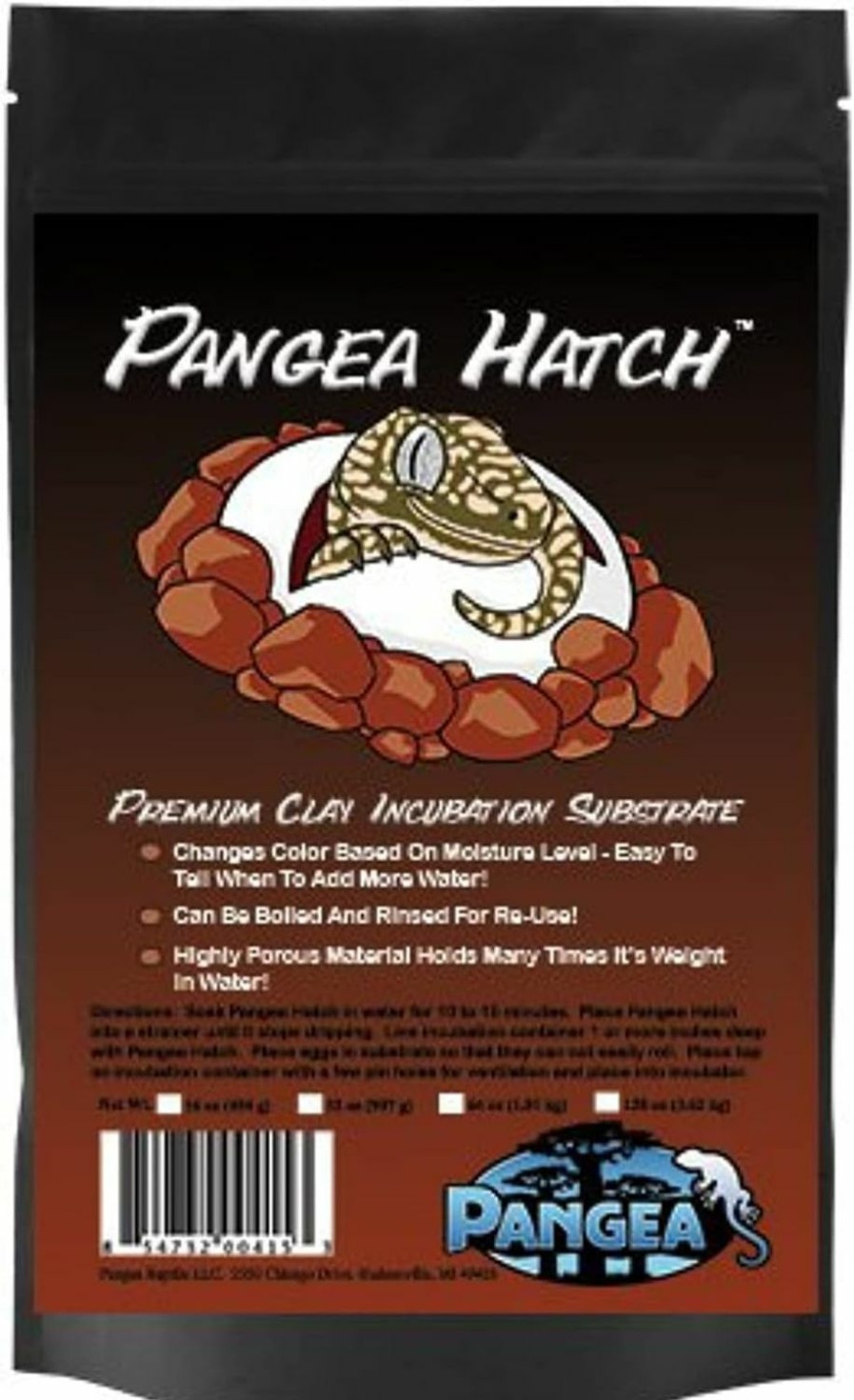 Reptiles & Amphibian Pangea | Pangea Hatch Premium Reptile Egg Incubation Substrate (1 Lb)