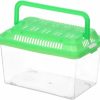 Reptiles & Amphibian Ipetboom | Ipetboom Amphibia Portable Fish Tank Handheld Mini Aquarium Reptile Habitat Feeding Box Turtle Habitat Small Pet Hamster Box Container For Bearded Dragon Lizard Spider Frog Glass Containers