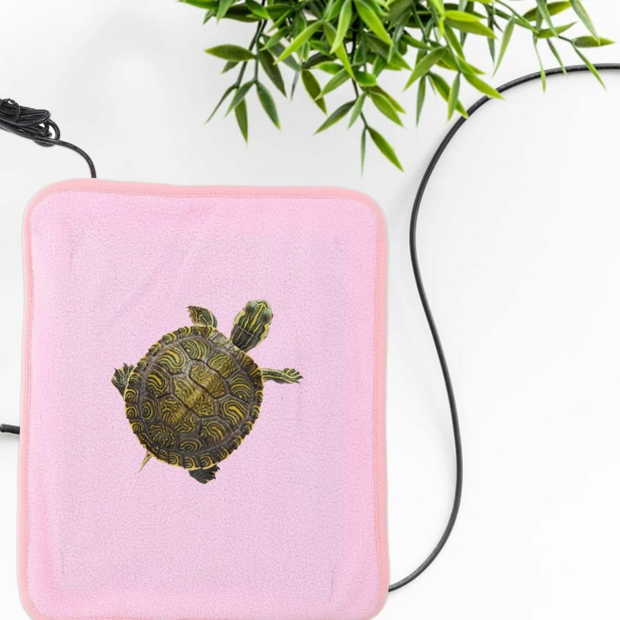 Reptiles & Amphibian POPETPOP | Popetpop Reptile Heating Pad 5V 10W Reptile Heat Mat: Tortoise Heating Pad With Temperature Adjustment Polyester Reptile Heater Warm Cushion For Turtle Tortoise Snakes Lizard