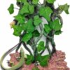 Reptiles & Amphibian BNOSDM | 1 Piece Reptile Climbing Branch With Suction Cup Amphibian Climb Corner Tree Branch Terrarium Plant Decoration Tank Accessories For Snake Lizard Gecko Bearded Dragon Tarantula 8.7\" X 11.4\"