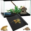 Reptiles & Amphibian AMFUN | Amfun Reptile Carpet,17\" X 78\" Pvc Pet Mat Terrarium Liner Lizards Bedding, Non-Slip Floor Mat For Snakes, Turtles, Chameleon, Gecko, Bearded Dragon, Iguana And Other Reptile(Green)