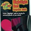 Reptiles & Amphibian Zoo Med | Zoo Med Nightlight Red Reptile Bulb 100 Watts - Pack Of 3