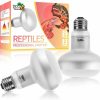 Reptiles & Amphibian LUCKY HERP | Lucky Herp Intense Heat Lamp Bulbs For Reptiles 100W 2 Pack, Uva Daylight Reptile Heat Lamp, Reptile Basking Heat Light Bulb For Amphibian, Tortoise, Bearded Dragon, Lizard, Turtle, Snake Heating Use